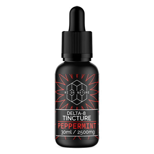 2500MG DELTA 8 TINCTURE - PEPPERMINT