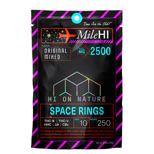 2500mg MILE HI BLEND SPACE RINGS - ORIGINAL