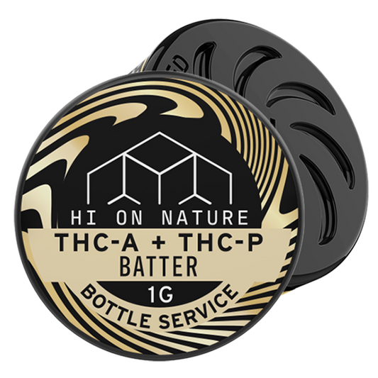 1g DAB BATTER - THC-A + THC-P - BOTTLE SERVICE