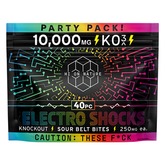 10,000mg KNOCKOUT ELECTRO SHOCKS - PARTY PACK