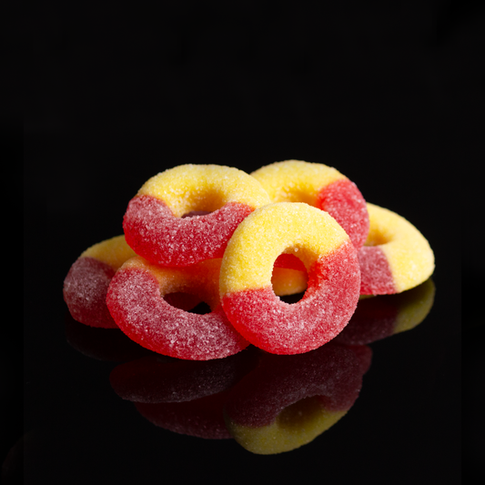 2500mg DELTA 8 SPACE RINGS - PEACH