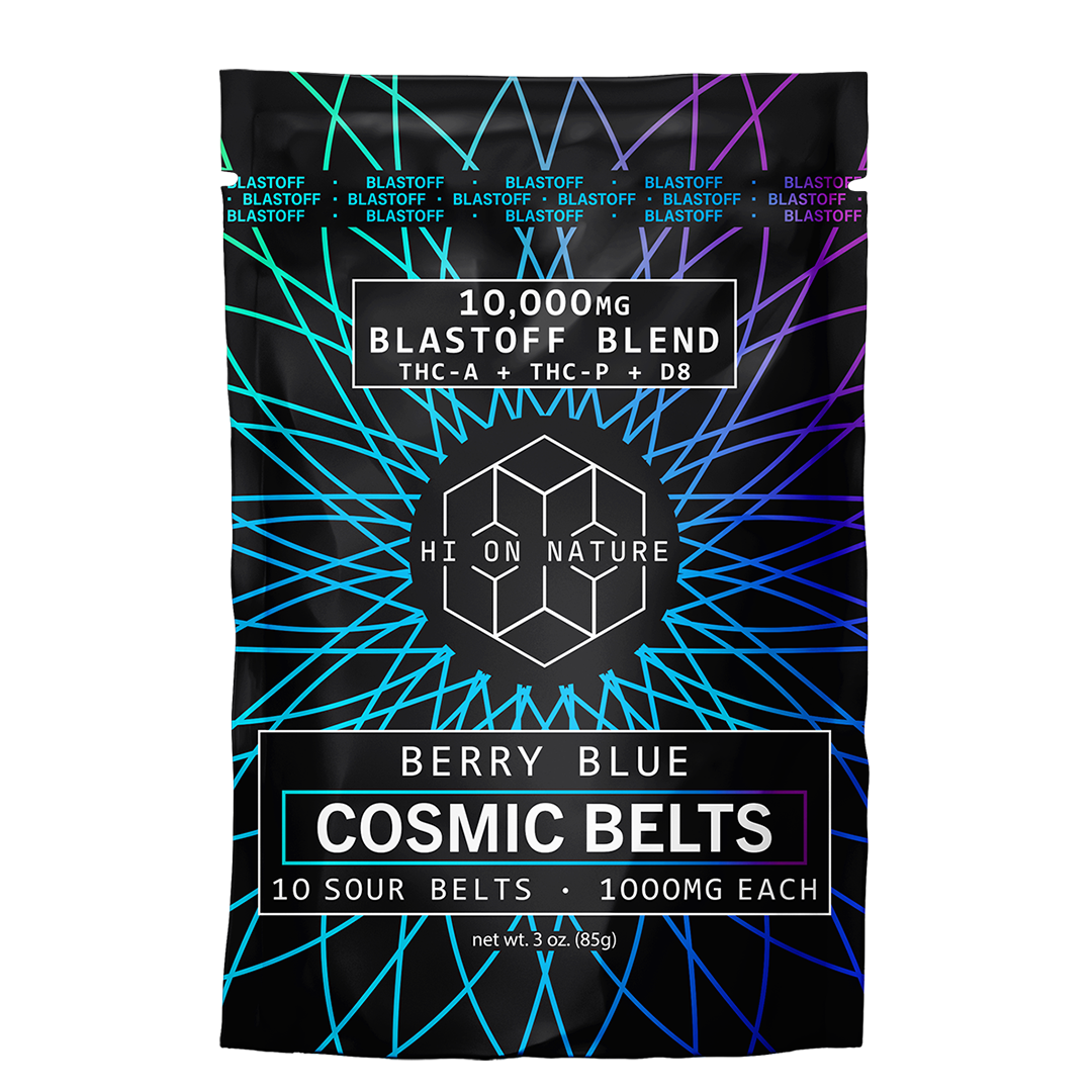 10,000mg BLAST OFF BLEND COSMIC BELTS