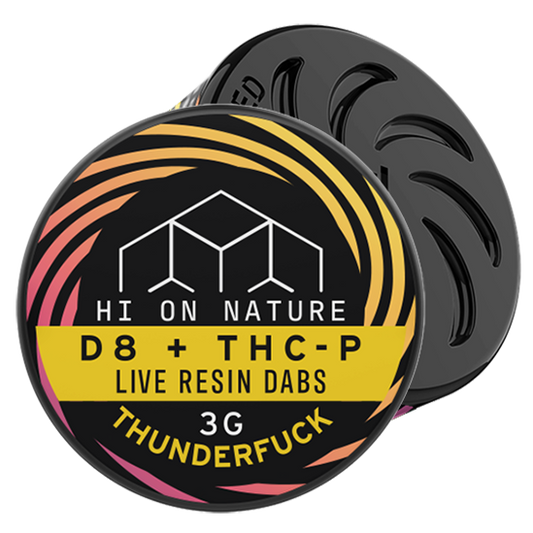 3g DELTA 8 + THC-P SATIVA DABS  - THUNDERF*CK