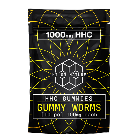 1000mg HHC GUMMY WORMS