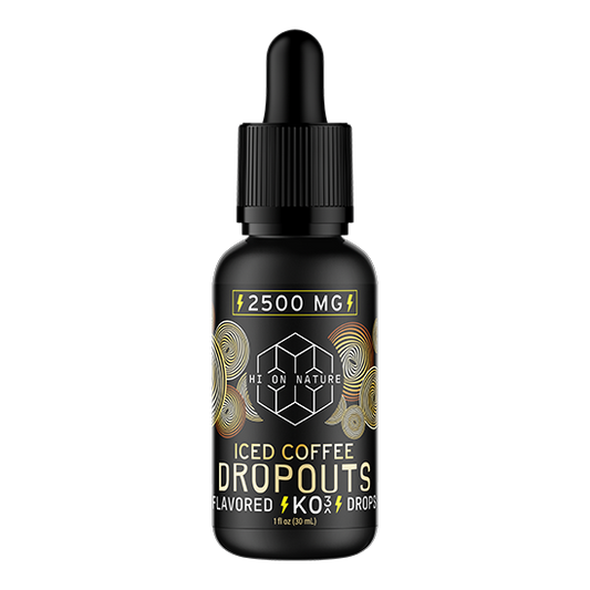 2500mg KNOCKOUT DROPOUTS - ICED COFFEE