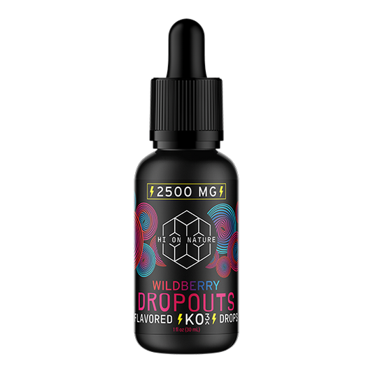 2500mg KNOCKOUT DROPOUTS - WILDBERRY